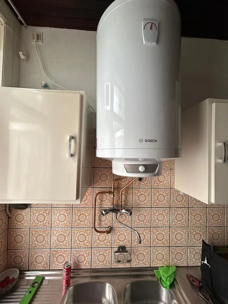 Boiler installatie geplaatst en aangesloten