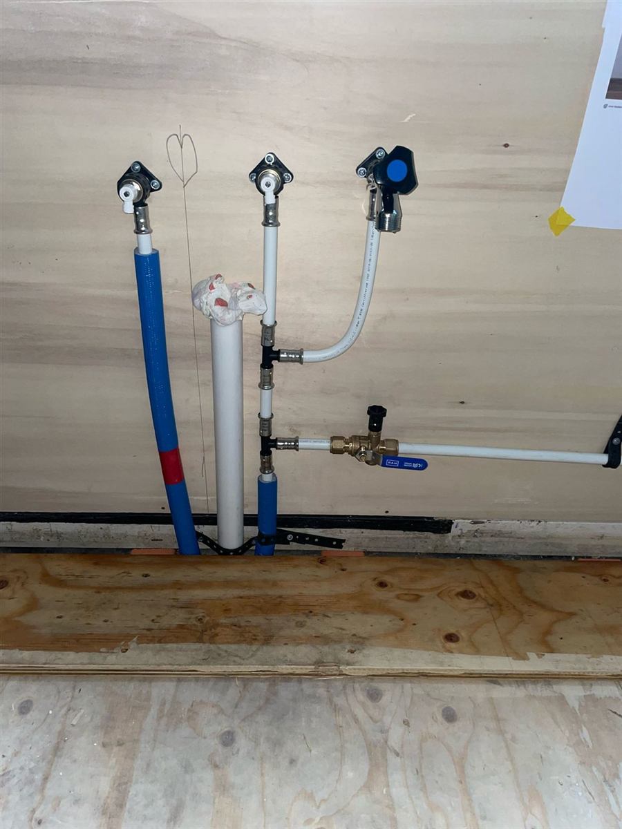 Nieuw waterleidingwerk strak weggewerkt